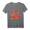 Durga T-Shirt - Spirituelles Kleidungstück mit Göttin Durga Symbol für Hinduismus, Buddhismus & Jainismus