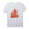 Durga T-Shirt - Spirituelles Kleidungstück mit Göttin Durga Symbol für Hinduismus, Buddhismus & Jainismus