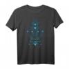 Heilige Geometrie T-Shirt - Navajo Totem, Sonne & Mond, Chakra, Yin Yang, Mystisch & Spirituell für Yoga & Meditation