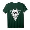 Gothic Pitbull - Heavy Metal Halloween Hundeliebhaber T-Shirt mit Gothic-Design, Piercings & Kreuz für Festivals & Fans