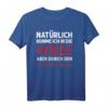 Natürlich komme ich in die Hölle T-Shirt - Humorvolles Statement-Shirt mit klassischem Schnitt und langlebiger Qualität