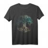 Yggdrasil Baum des Lebens T-Shirt – Nordisches Wikinger-Symbol im antiken Design, perfektes Geschenk für Mythologie- und Kulturfans