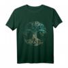 Yggdrasil Baum des Lebens T-Shirt – Nordisches Wikinger-Symbol im antiken Design, perfektes Geschenk für Mythologie- und Kulturfans