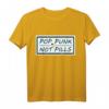 Pop Punk Nicht Pillen T-Shirt - Musik als Heilmittel Statement Shirt für Emo- und Punk-Fans