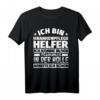 Lustiges Krankenhauspflegehelfer T-Shirt Himmel Hölle - Originelles Geschenk zum HapOwl für Pflegekräfte