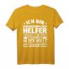 Lustiges Krankenhauspflegehelfer T-Shirt Himmel Hölle - Originelles Geschenk zum HapOwl für Pflegekräfte