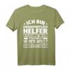 Lustiges Krankenhauspflegehelfer T-Shirt Himmel Hölle - Originelles Geschenk zum HapOwl für Pflegekräfte