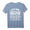 Lustiges Krankenhauspflegehelfer T-Shirt Himmel Hölle - Originelles Geschenk zum HapOwl für Pflegekräfte