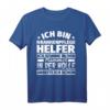 Lustiges Krankenhauspflegehelfer T-Shirt Himmel Hölle - Originelles Geschenk zum HapOwl für Pflegekräfte