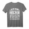 Lustiges Krankenhauspflegehelfer T-Shirt Himmel Hölle - Originelles Geschenk zum HapOwl für Pflegekräfte