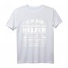 Lustiges Krankenhauspflegehelfer T-Shirt Himmel Hölle - Originelles Geschenk zum HapOwl für Pflegekräfte