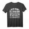 IT-Tester lustig Geschenk Himmel Hölle T-Shirt - Perfektes HapOwl Geschenk für IT-Fans und Softwaretester