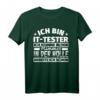 IT-Tester lustig Geschenk Himmel Hölle T-Shirt - Perfektes HapOwl Geschenk für IT-Fans und Softwaretester