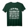 Fachärztin Anästhesiologie lustig Geschenk Himmel Hölle T-Shirt – Perfektes HapOwl Geschenk für Ärztinnen mit Humor