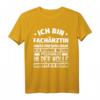 Fachärztin Anästhesiologie lustig Geschenk Himmel Hölle T-Shirt – Perfektes HapOwl Geschenk für Ärztinnen mit Humor