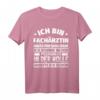 Fachärztin Anästhesiologie lustig Geschenk Himmel Hölle T-Shirt – Perfektes HapOwl Geschenk für Ärztinnen mit Humor