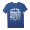 Fachärztin Anästhesiologie lustig Geschenk Himmel Hölle T-Shirt – Perfektes HapOwl Geschenk für Ärztinnen mit Humor