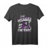 Schwarzer Humor Totenkopf T-Shirt mit Sensenmann Motiv – Perfektes Halloween Geschenk für Liebhaber von Sarkasmus, Makabermotiven und dunklem Humor
