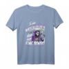 Schwarzer Humor Totenkopf T-Shirt mit Sensenmann Motiv – Perfektes Halloween Geschenk für Liebhaber von Sarkasmus, Makabermotiven und dunklem Humor