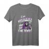 Schwarzer Humor Totenkopf T-Shirt mit Sensenmann Motiv – Perfektes Halloween Geschenk für Liebhaber von Sarkasmus, Makabermotiven und dunklem Humor