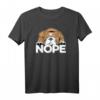 Englische Bulldogge Old English Bulldog Nope Lazy Hund T-Shirt – Lustiges Geschenk für Hundeliebhaber & Bulldog Besitzer