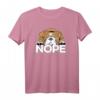 Englische Bulldogge Old English Bulldog Nope Lazy Hund T-Shirt – Lustiges Geschenk für Hundeliebhaber & Bulldog Besitzer