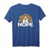 Englische Bulldogge Old English Bulldog Nope Lazy Hund T-Shirt – Lustiges Geschenk für Hundeliebhaber & Bulldog Besitzer