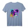 Splash Art Papillon Hundehalter Geschenkidee - Buntes Hunde T-Shirt für Hundeliebhaber, Papillon Fans und Hundebesitzer, perfekt für Geburtstag & Weihnachten