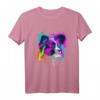 Splash Art Papillon Hundehalter Geschenkidee - Buntes Hunde T-Shirt für Hundeliebhaber, Papillon Fans und Hundebesitzer, perfekt für Geburtstag & Weihnachten
