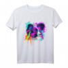 Splash Art Papillon Hundehalter Geschenkidee - Buntes Hunde T-Shirt für Hundeliebhaber, Papillon Fans und Hundebesitzer, perfekt für Geburtstag & Weihnachten