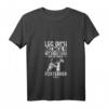 Damen Foxterrier T-Shirt mit Spruch - Leg dich niemals mit einer Frau an, die einen Foxterrier hält - Lustiges Geschenk für Hundeliebhaberinnen