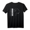 Irish Wolfhound im Profil Hund T-Shirt – Perfektes Geschenk für Hundeliebhaber, Züchter und Herrchen