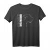 Irish Wolfhound im Profil Hund T-Shirt – Perfektes Geschenk für Hundeliebhaber, Züchter und Herrchen