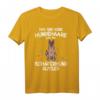 Deutscher Schäferhund Glitzer Hundehalter Geschenkidee – Witziges T-Shirt für Hundeliebhaber, Geburtstags- & Weihnachtsgeschenk