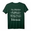 Dobermann Tshirts - Geschenkidee für Dobermann Besitzerinnen & Hundeliebhaberinnen - Dobermann Mama T-Shirt, perfekt für Weihnachten