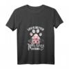 Hunde Mamas T-Shirt mit Hundemotiv - Life IS Better With Dogs Around, Trendiges Damen-Shirt für Hundeliebhaberinnen