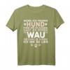 Lustiges Hunde Spruch T-Shirt - Ich sehe 'WAU' aus | Geschenkidee für Hundeliebhaber & Hundehalter zu Weihnachten & Geburtstag
