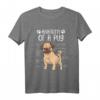 Lustiges Mops Hundehalter T-Shirt mit Anatomie Motiv – Perfekt für Gassi, Hundeschule & Hundetrainer
