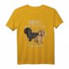 Dackel machen mich glücklich T-Shirt – Lustiges Hundemotiv für Dackel-Liebhaber, Herrchen & Frauchen als Geschenkidee zu Geburtstag & Weihnachten