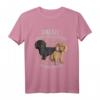 Dackel machen mich glücklich T-Shirt – Lustiges Hundemotiv für Dackel-Liebhaber, Herrchen & Frauchen als Geschenkidee zu Geburtstag & Weihnachten