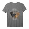 Dackel machen mich glücklich T-Shirt – Lustiges Hundemotiv für Dackel-Liebhaber, Herrchen & Frauchen als Geschenkidee zu Geburtstag & Weihnachten