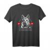 Weisser Schweizer Schäferhund Hundeportrait T-Shirt – Perfektes Geschenk für Hundeliebhaber, Züchter & Schäferhundfans