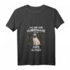 Mops Glitzer Hundehalter T-Shirt mit V-Ausschnitt – Lustiges Geschenk für Hundeliebhaber, Mopsbesitzer & Humorvolle Hunde-Freunde