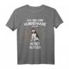 Siberian Husky Glitzer Hundehalter Geschenk T-Shirt mit lustigem Spruch – Perfekt für Hundeliebhaber und Husky Fans zu Geburtstag & Weihnachten