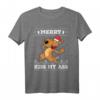 Merry Kiss My Ass Hund Santa Claus Ugly Christmas Sweater – Lustiges Sarkastisches Weihnachtsoutfit für Hunde- und Tierliebhaber