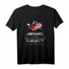 Deutschland und USA doppelte Staatsbürgerschaft T-Shirt - Lustiges Geschenk für Freunde, Urlaub & Einreise mit Humor