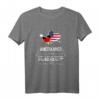 Deutschland und USA doppelte Staatsbürgerschaft T-Shirt - Lustiges Geschenk für Freunde, Urlaub & Einreise mit Humor