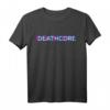 Deathcore Musikgenre Glitch Art Festival Outfit T-Shirt – Stilvolles Festival-Merch für Metal- und Hardcore-Fans