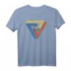 Optische Täuschung des Würfeldreiecks T-Shirt – Faszinierendes Design, klassisch geschnitten, perfekt für Kunst- und Puzzle-Liebhaber