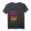 Regenbogen T-Shirt mit Optischer Täuschung - Buntes Verwirrung Design für Trendsetter und Kunstliebhaber